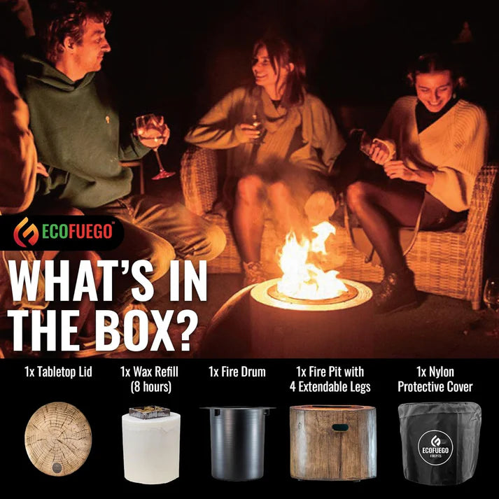 EL FUEGO BLACK STEEL 37CM