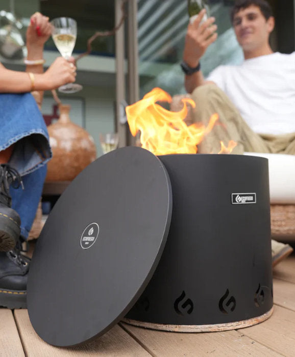 EL FUEGO BLACK STEEL 37CM